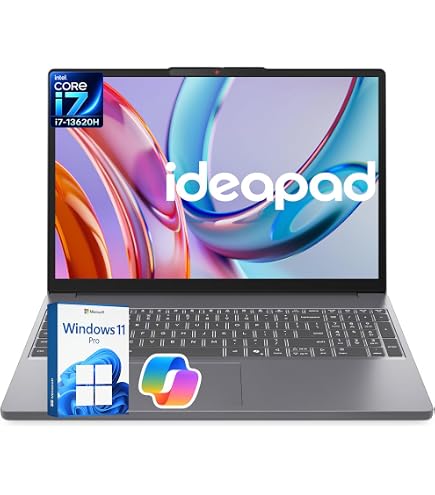 Amazon.com: Lenovo IdeaPad Slim 3 Laptop, Intel Core i7-13620H